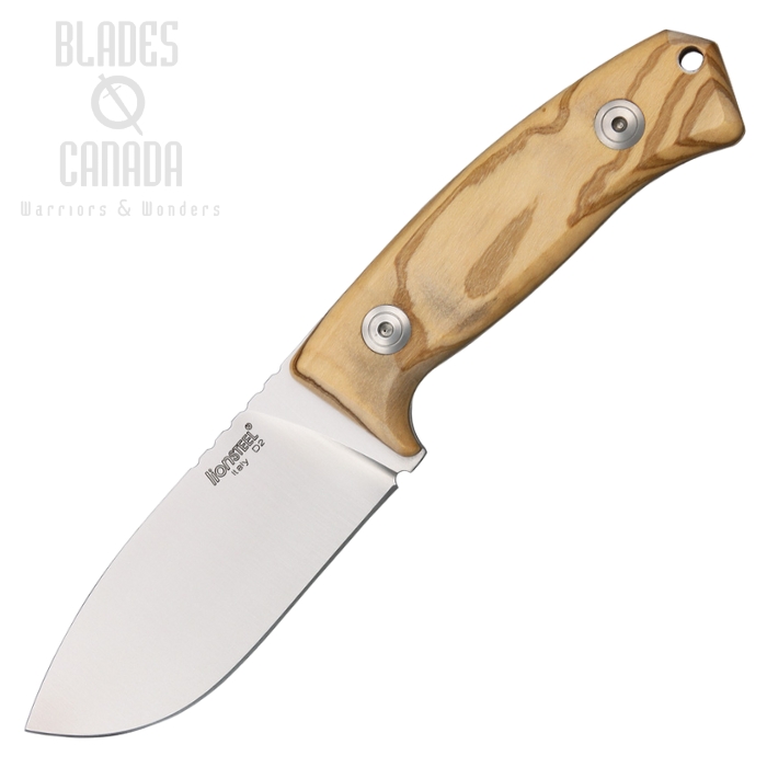 Lion Steel M2UL Hunter Fixed Blade Knife, D2 Steel, Olive Wood Lion Steel M2UL Hunter Fixed Blade Knife, D2 Steel, Olive Wood